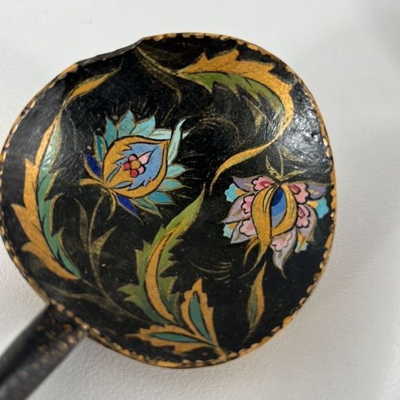 Vintage wooden spoons signed 1971 from Istanbul Turkey - Picture 7 of 11